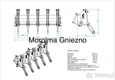 Brona leśna zgrabiarka do gałęzi FK MACHINERY grabie leśne - 2