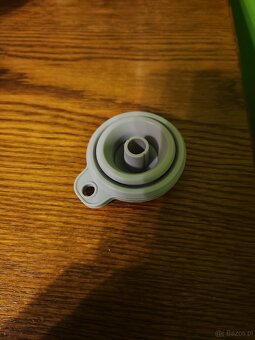 Silikonowy lejek. Składany, harmonijka. - 2