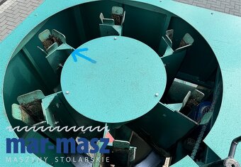 Klockarka do palet wsporników karuzelowa REMARK-B typ DCKKP - 2