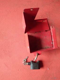 blokada na zaczep  przyczepy z balastem mocna zamykana cena - 2