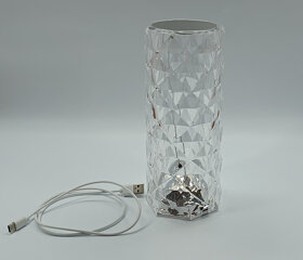 Lampka dotykowa LED 1W USB-C 800mAh ozdobna Kryształ /LAO2 - 2
