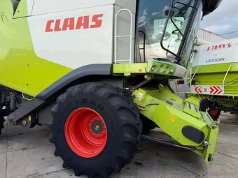 Kombajn zbożowy Claas Lexion 660 heder V750 rok 2011 cena 38 - 2