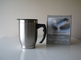 Stalowy kubek termiczny Termite z pokrywką - 2