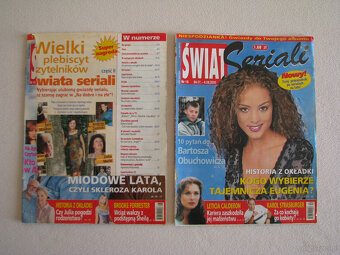 Magazyn Świat Seriali z roku 2000  2,50 za egzemplarz - 2