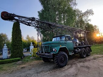 Wiertnica do studni ZIŁ 131 ЗиЛ URB 2,5a - 2