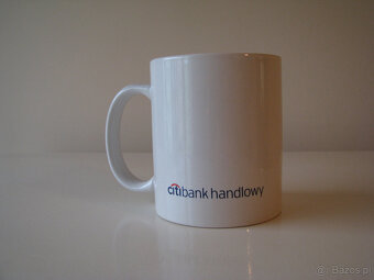 Kubek porcelanowy z napisem Citi Bank Handlowy - 2