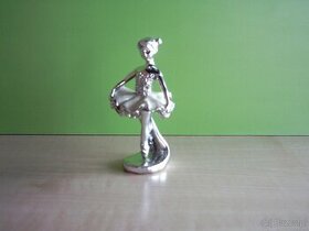 Figurka baletnicy chromowana - 2