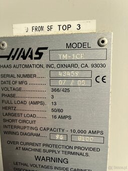 Sprzedamy maszynę Haas TRM - 2