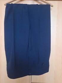 Eleganckie granatowe spodnie firmy Marks Spencer rozmiar 42 - 2