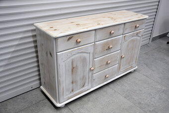 komoda z drewna sosnowego - jak nowa - 2