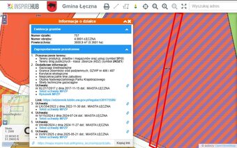 Działka rolno-inwestycyjna Łęczna - 2