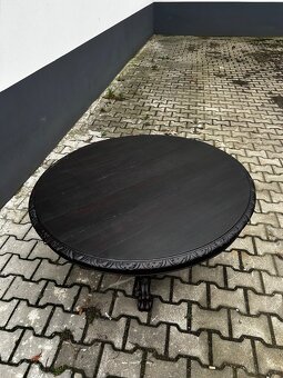 Stara drewniana lawa - 2