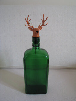 Dekoracyjny dozownik, aerator, nalewak do butelek – jeleń - 2
