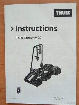 Bagażnik rowerowy na hak Thule G 2 - 2