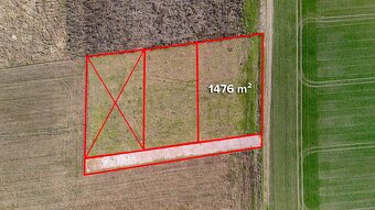 Działka w zielonej okolicy tylko 159 tyś.zł. ( 1476 m2). - 2
