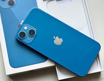 iPhone 13 Blue BATERIA 100% TOP - 2