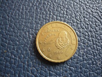 10 Eurocent Miguel Cervantes. 1999 rok. - 2