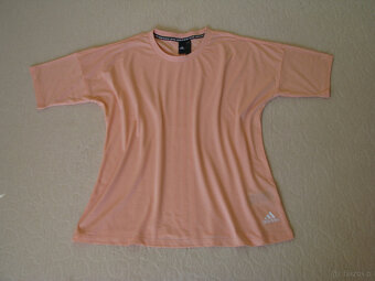 T-shirt, koszulka sportowa Adidas brzoskwiniowa rozm. M - 2