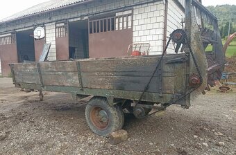 Rozrzutnik obornika polski Agromet 3t - 2