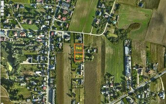 Działka budowlana 1300m2, WZ bezterm., Media, Kolej, Miasto. - 2