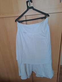 Śliczna bawełniana biała spódnica rozmiar 42 firmy George - 2
