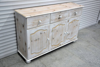 komoda z drewna sosnowego - jak nowa - 2