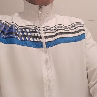 Biała bluza na zamek - 2