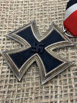 żelazny krzyż EK 1939 original bez syg 2j klasy ww2 - 2