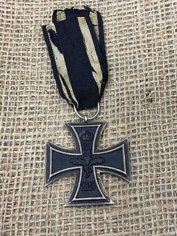 żelazny krzyż EK 1914 original syg FR 2j klasy ww1 - 2