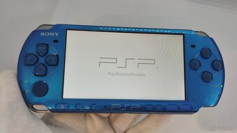 PSP 3000 rare Blossom Blue łącznie z pudełkiem - 2