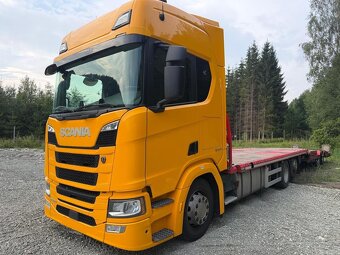 Samochód Ciężarowy Scania 500R + Przyczepa zagłębiana do tra - 2