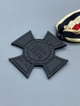 krzyż Hindenburga 1914/1918 dla wdów oryginal ww1 - 2