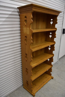 regał z drewna dębowego - super stan - 2