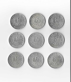 Piłsudski	5 złotych 1934, 1938 - 2