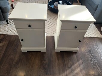 Sypialnia Łóżko + 2 szafki nocne IKEA - 2