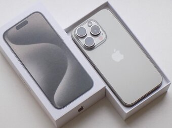 iPhone 15 Pro Natural Titanium BATERIA 100% TOP - 2
