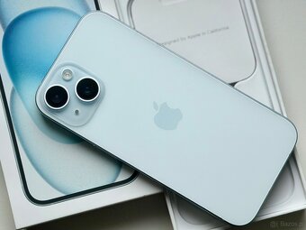 iPhone 15 Blue BATERIA 100% TOP - 2