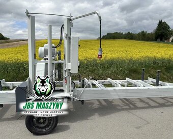 Trak taśmowy mobilny 12m – elektryczna wysokość + falownik - 2
