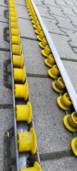 Prowadnice rolkowe 3,75 mb - tory rolkowe transportowe, maga - 2