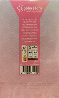 Kryształki ozdobne 81szt samoprzylepne. HOBBY FLORA - 2