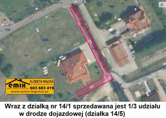Działka budowlana 1200m2 w Jerzmanowicach k. Chojnowa - 2