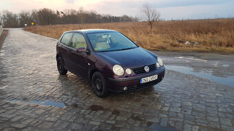 Volkswagen Polo 1.4 75KM benzyna 2002 r. Klimatyzacja - 2