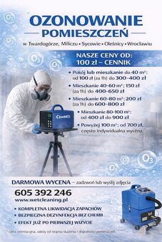 Pranie ekstrakcyjne tapicerki meblowej - Twardogóra, Syców - 2