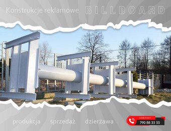 Konstrukcje reklamowe, billboardy, pylony, nowe i używane - 2