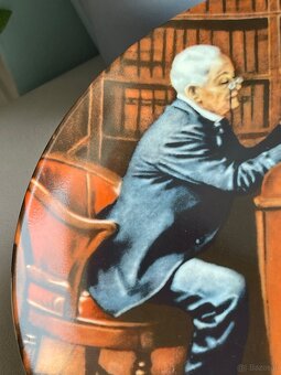 Talerz kolekcjonerski Norman Rockwell vintage ozdoba 1986 - 2