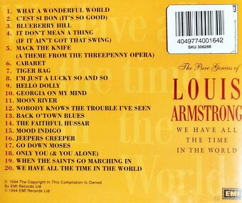⭐⭐⭐Polecam Wspaniały Album CD Louis Armstrong – The Pure Gen - 2