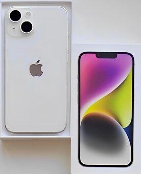 iPhone 14 Plus Starlight BATERIA 100% TOP - 2