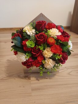 Floverbox z kwiatów mydlanych - 2