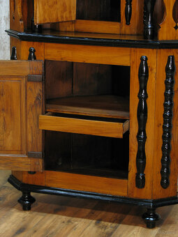 Stary kątnik biedermeier oryginał - 2