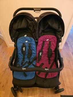 Bliźniaczy wózek spacerowy Joie Aire Twin - 2
